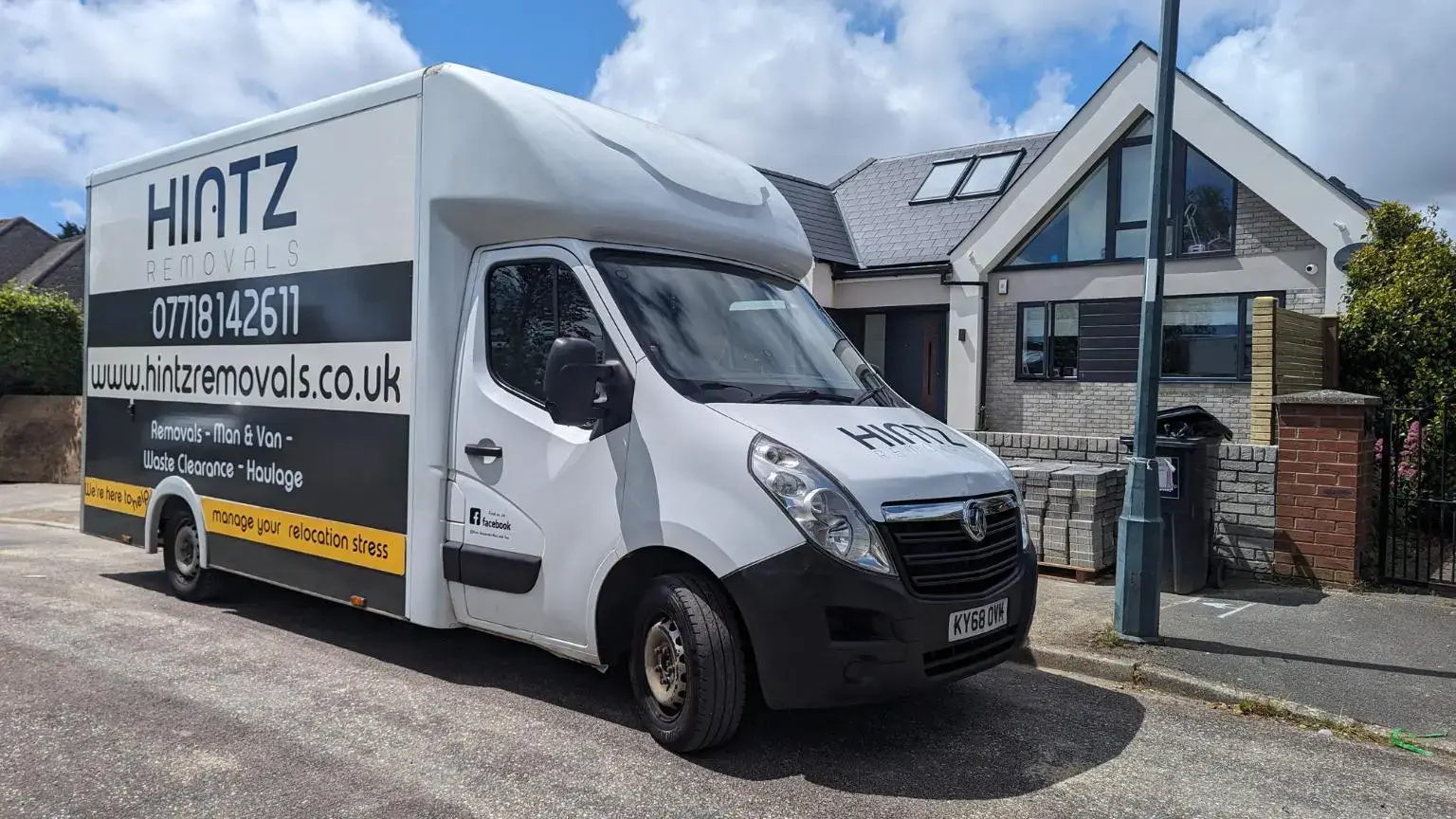Furniture protected and loaded by the Hintz Removals team