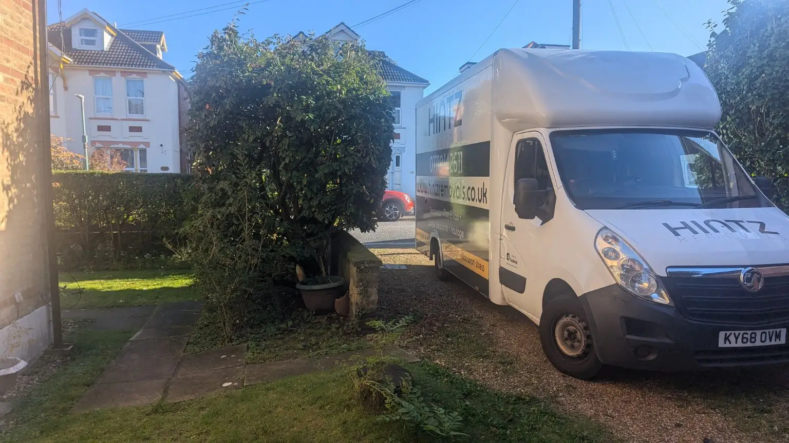 Hintz Removals crew loading a van